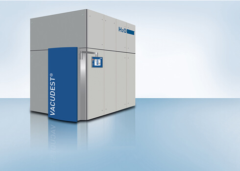 VACUDEST: Controlled water budget for complex coating pre-treatment