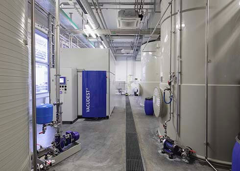 Sustainable processing of foundry wastewater at AUDI AG on the site in Münchsmünster